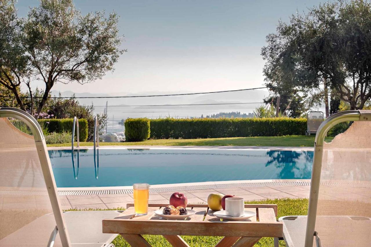 Marina View Luxury Home Gouvia Exterior foto